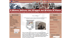 Desktop Screenshot of museodiffuso.feltrino.bl.it